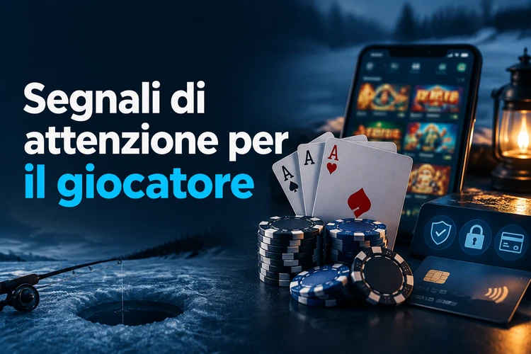 Segnali di attenzione per il giocatore